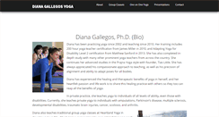Desktop Screenshot of dianagallegos.com